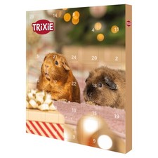 Trixie Adventskalender für Kleintiere 30x34 cm mit Leckereien für Nager