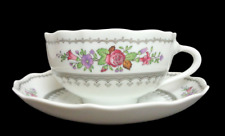 Teetasse mit Unterteller mit Spiegel HUTSCHENREUTHER Maria Theresia Arabella