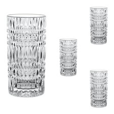 Nachtmann Ethno Trinkgläser Longdrinkgläser Set/4 Gläser Wassergläser  434 ml