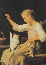 Kunstkarte albert anker - kunstkarte:,