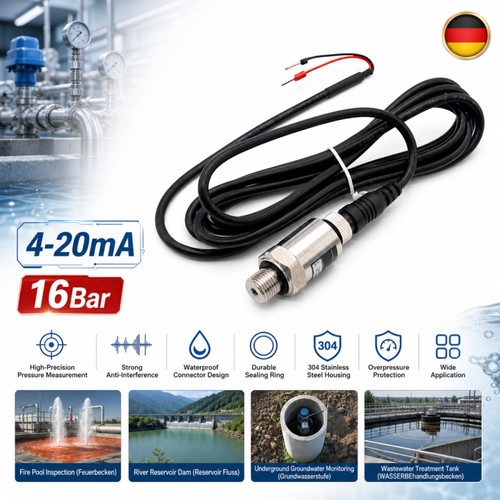 Industrieller drucksensor 16 - industrieller, 0-16