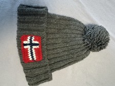 Napapijri Wollmütze Grau –