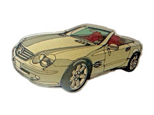 PIN - Mercedes - R 230 in Silber mit Stempel Hinten Edition SL - Glasiert - Pins