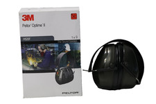 3M™ PELTOR™ H520F Optime™ II Kapselgehörschützer mit Faltbügel, 31 dB, grün