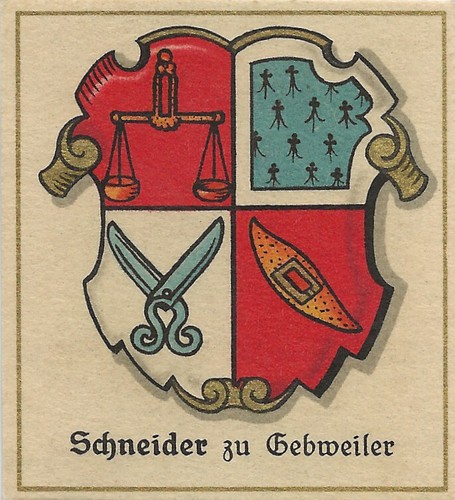 340 sammelbild zunftwappen - 89/340,