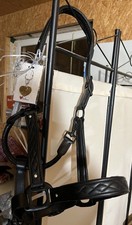 Lederhalfter WB/ Full, schwarz, Staß