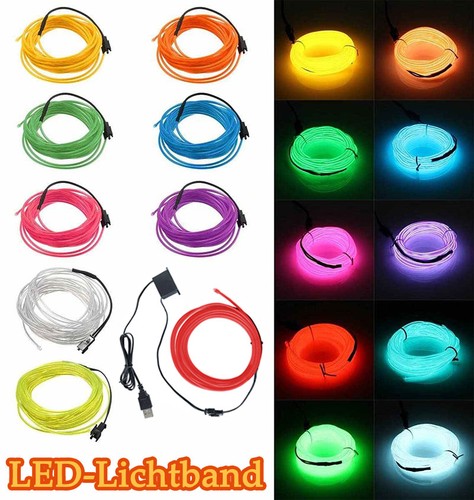 Led lichtband draht neon - led-lichtband, el