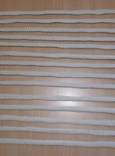 14 Echt Leder zigzag Streifen aus gebrauchtem fein Leder ca 40-45 cm lang