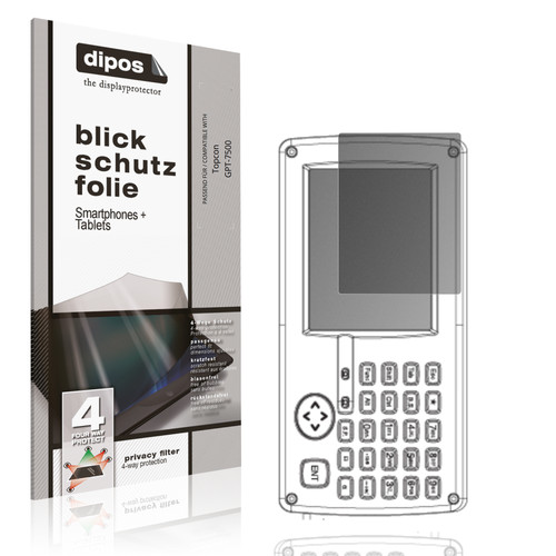 Blickschutzfolie für topcon - blickschutzfolie,