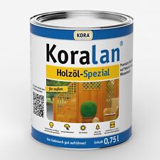 Holzöl Spezial Holz ÖL Holzschutz Kora Koralan  750ml