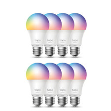 TP-Link Tapo L530E E27 Smart Leuchtmittel WLAN Glühbirne RGB dimmbar 60W [8er]
