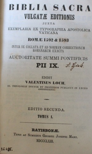 Piiix bibel buch - biblia, sacra