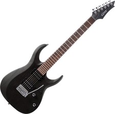 Cort X-100 OPBK E-Gitarre Open