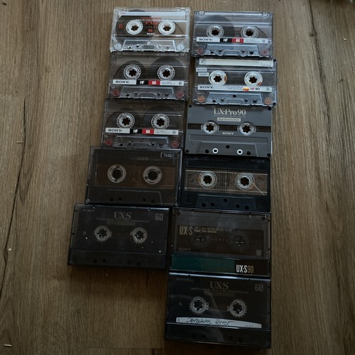 Stück audio kassetten - 11,