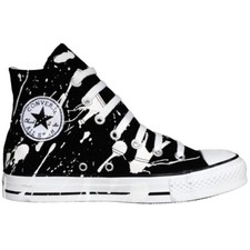 Converse EU 37,5 UK 5 Chucks Schwarz Splash Chuck Taylor All Star 114964