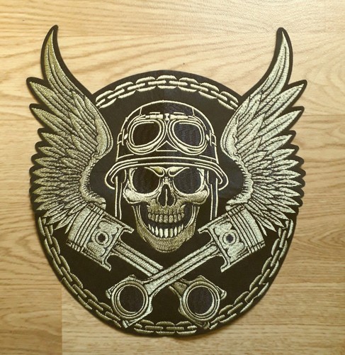 Aufnäher totenkopf skull - totenkopf,