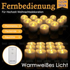 24x Flackern Fernbedienung LED