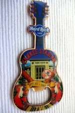 1 Hard Rock Cafe MAGNET BOTTLE OPENER YANKEE STADIUM