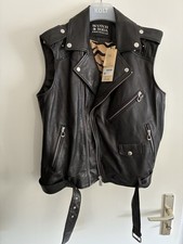 Scotch & Soda Leder Weste