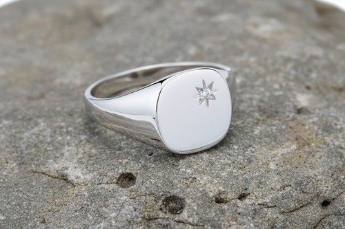 Herren echt diamant kissen - herren,