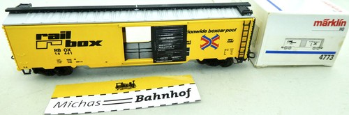 Märklin 4773 box car - 4773, railbox