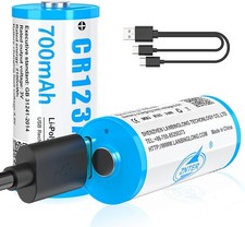 CR123A 3V Lithium Batterie, 2