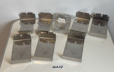 8 x ZEISER Abdruckträger davon einer NEU wie abgebildet Nr. GER-77