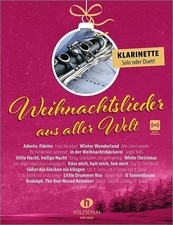Musiknoten 31 Weihnachtslieder