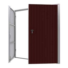 Einfahrts Doppelflügel Tor Garagentor auf Maß ohne Füllung Flügeltor für garage