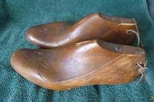 Echte Uralte Original Schuhmacher-Schuhleisten Holz Gr.44 Antik100 Jahre Hartman