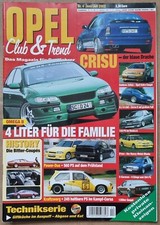 Opel Club & Trend 2002 Nr.4 Omega B, Astra G, Kadett C, QPE, Bitter, Roadster