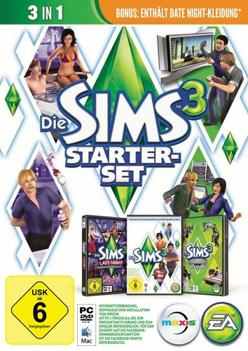 Die sims starter set - die,