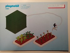 playmobil bauanleitung 4482 Geräteschuppen Beete A5 , 12 Seiten