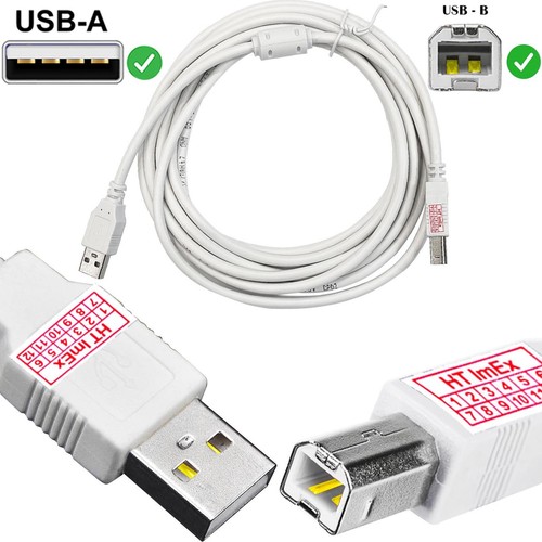 Weiß usb anschlusskabel - weiß,