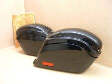 Hartschalen-Koffer Hard Saddlebags Oldschool für Chopper Indian Honda Harley etc