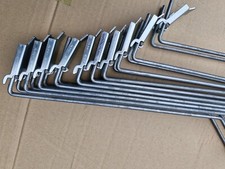 50 Lochwand Haken ca 34cm