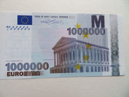 Euro 000 eine - euro, 1.000.000