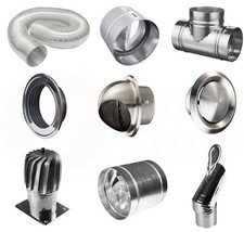 Lüftungs-Rohr-System Alu