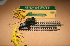 Rokal TT Prellbock mit Gleis gerade 110mm beleuchtet   Artikel P 2680 (90)