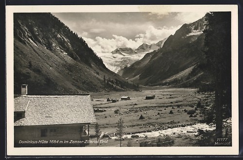 Ansichtskarte dominicus hütte - dominicus,