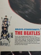 Original Beatles Starschnitt 1981 Bravo-Zeitschrift
