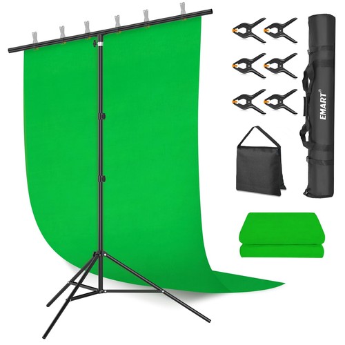 Green screen mit ständer - green,