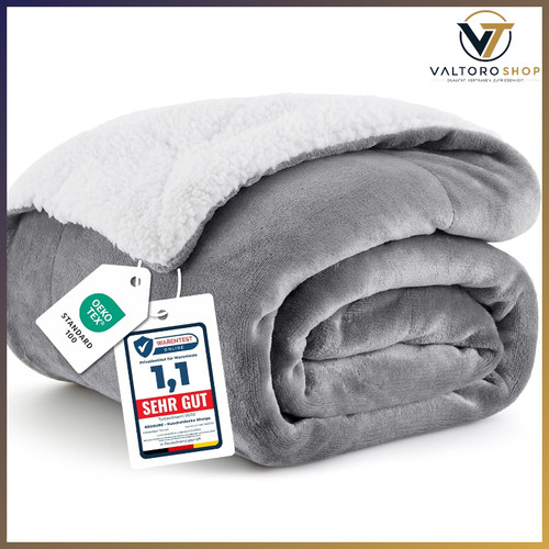 Kuscheldecke warm sherpa - kuscheldecke,
