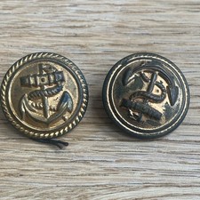 3 Marine Ausgabe Knöpfe