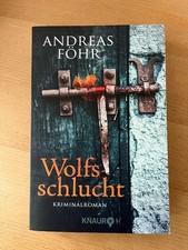 Wolfsschlucht von Andreas Föhr (2016, Taschenbuch)