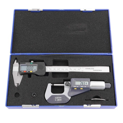 Set digital messschieber - digital-messschieber, und