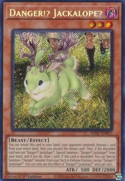 Yugioh danger jackalope - yugioh,