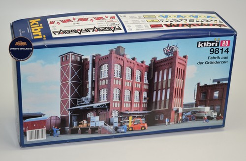 Kibri bausatz fabrik - h0, "fabrik
