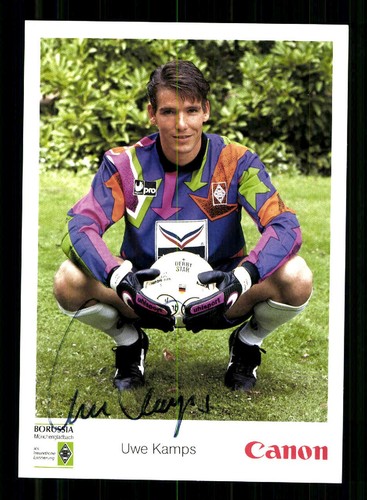 Uwe kamps autogrammkarte - uwe,