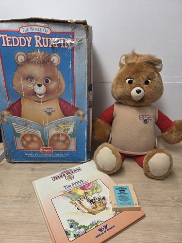 Teddy ruxpin puppe vintage - teddy,